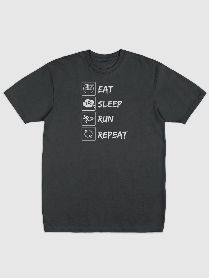 Eat, Sleep, Run, Repeat Tees | Premium Heavyweight Cotton product image (1)