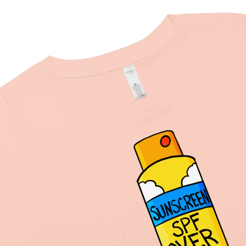 SPF Over 9000 Short Sleeve Crop Top product image (2)