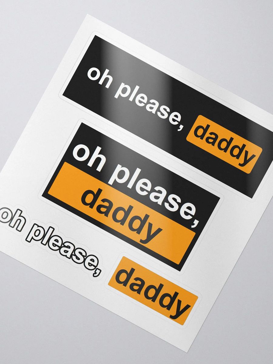oh please daddy stickers product image (2)