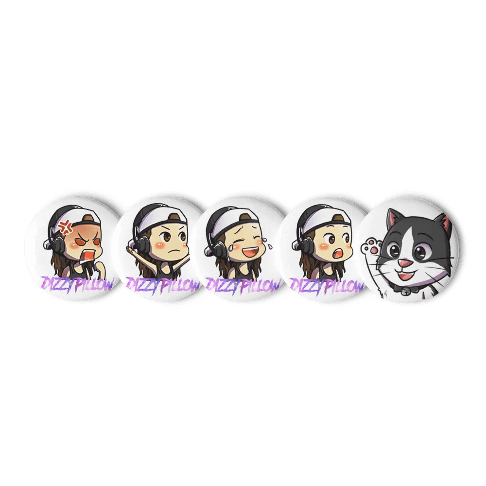 DizzyPillow Pin Set #1 product image (5)
