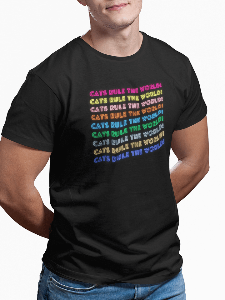 Rainbow Cat Power T-Shirt product image (2)