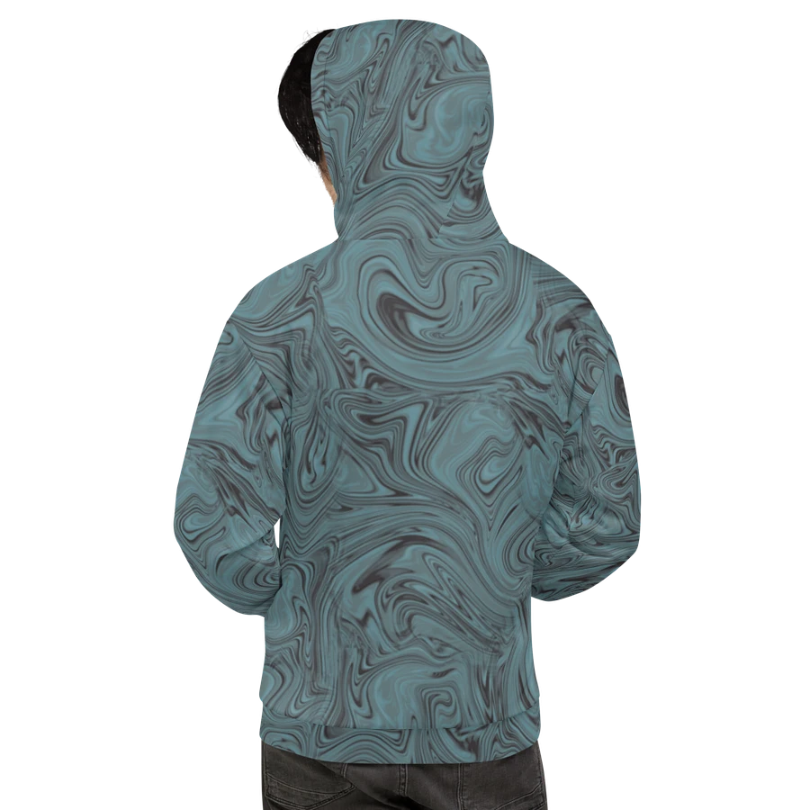 Aquamarine smoke hoodie product image (1)