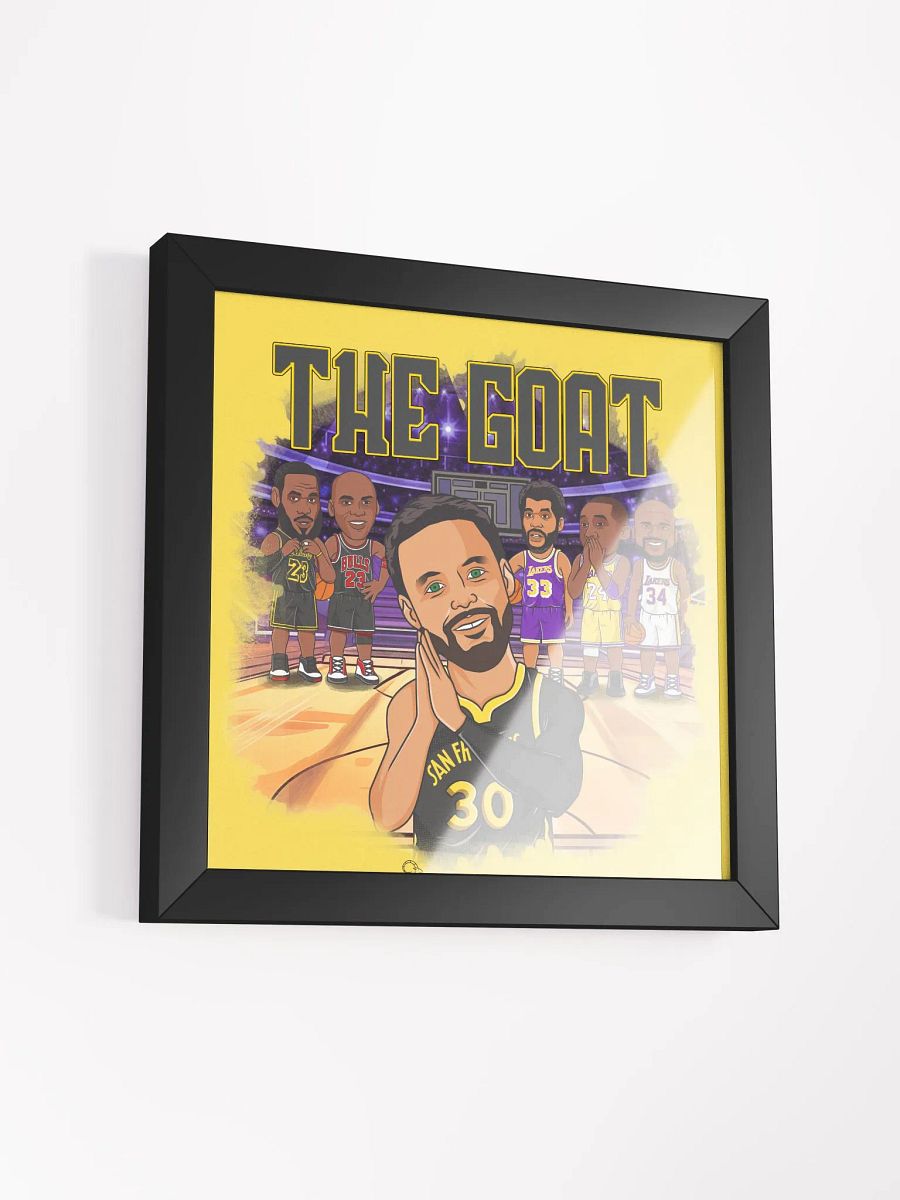 The Goat Framed Poster: Steph Curry product image (3)