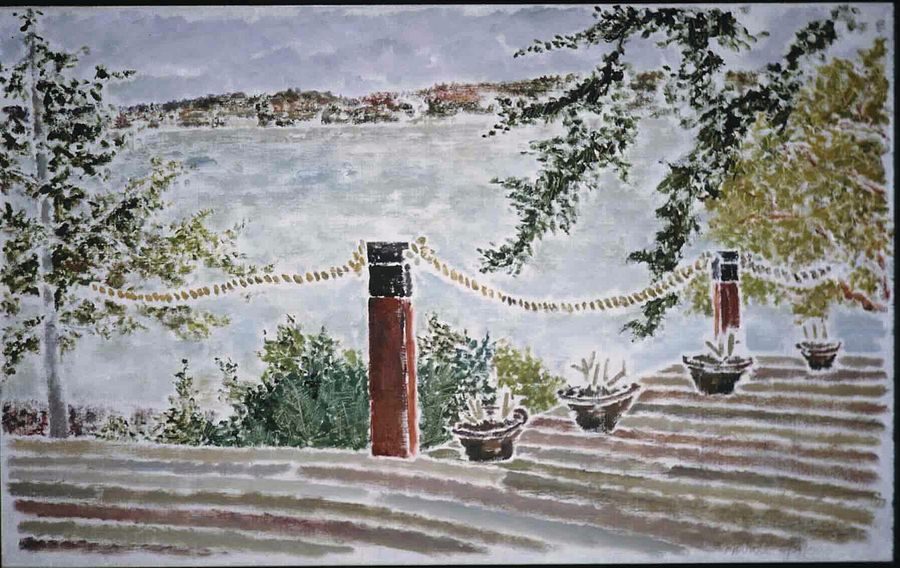 Early Spring on Camano 1988 on Canvas product image (1)