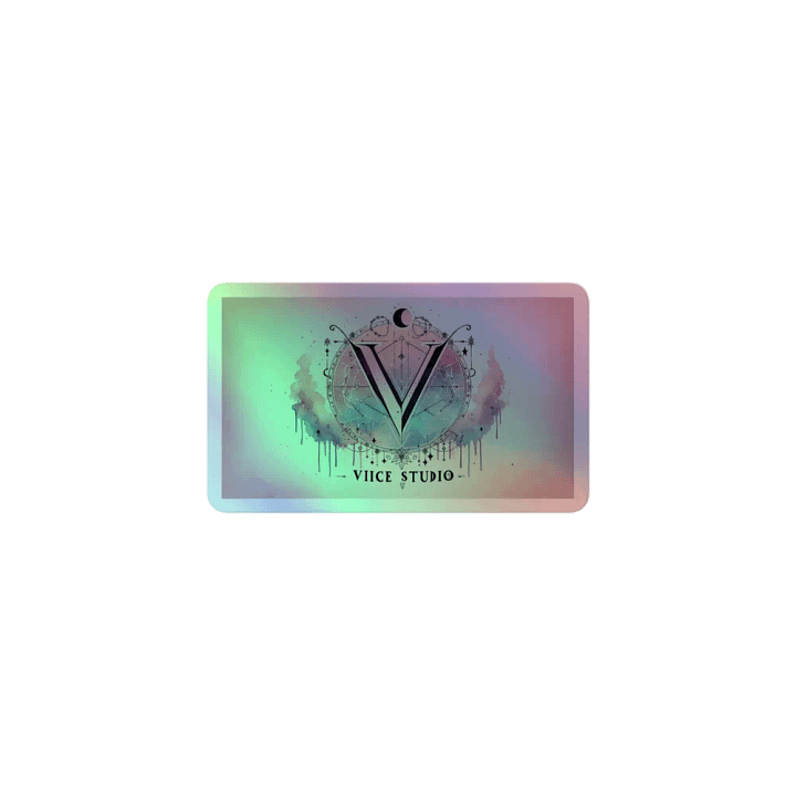 Galactic Glimmer Holographic Sticker product image (1)