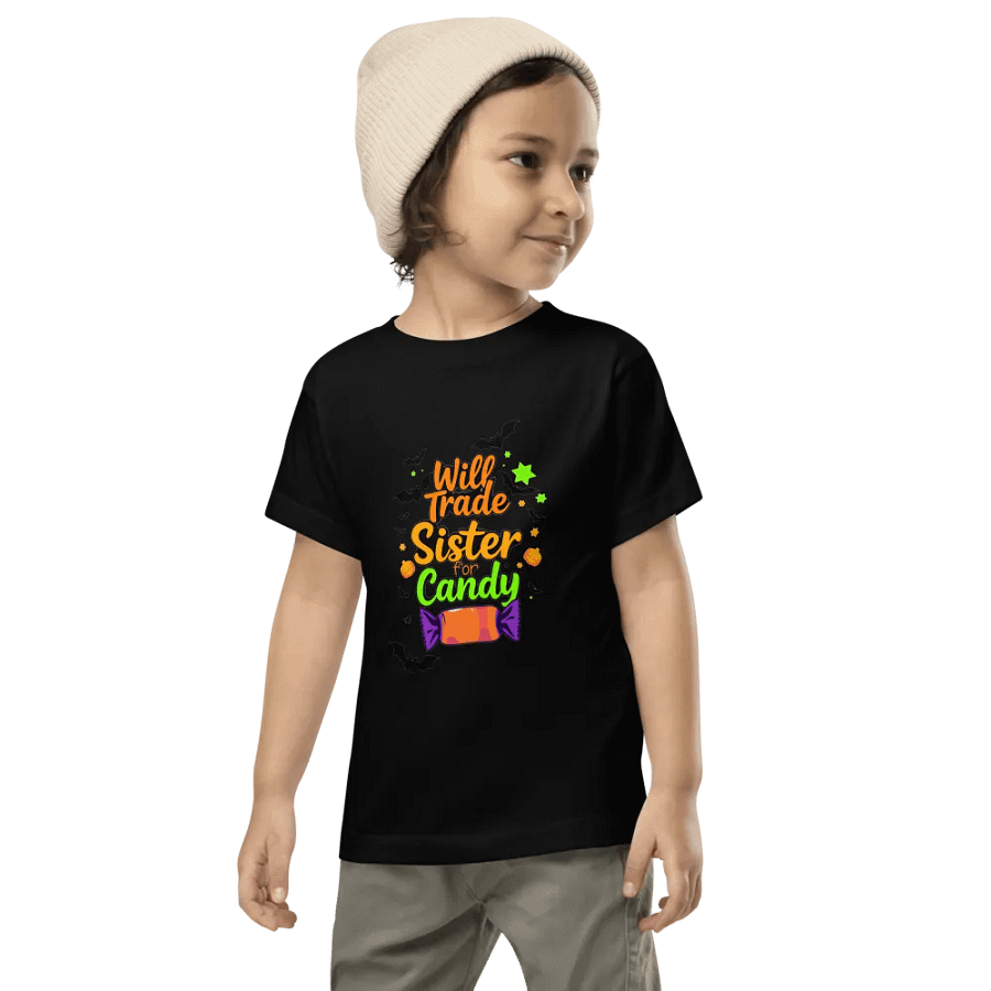 Will Trade Sister For Candy Toddlet T-shirt product image (7)