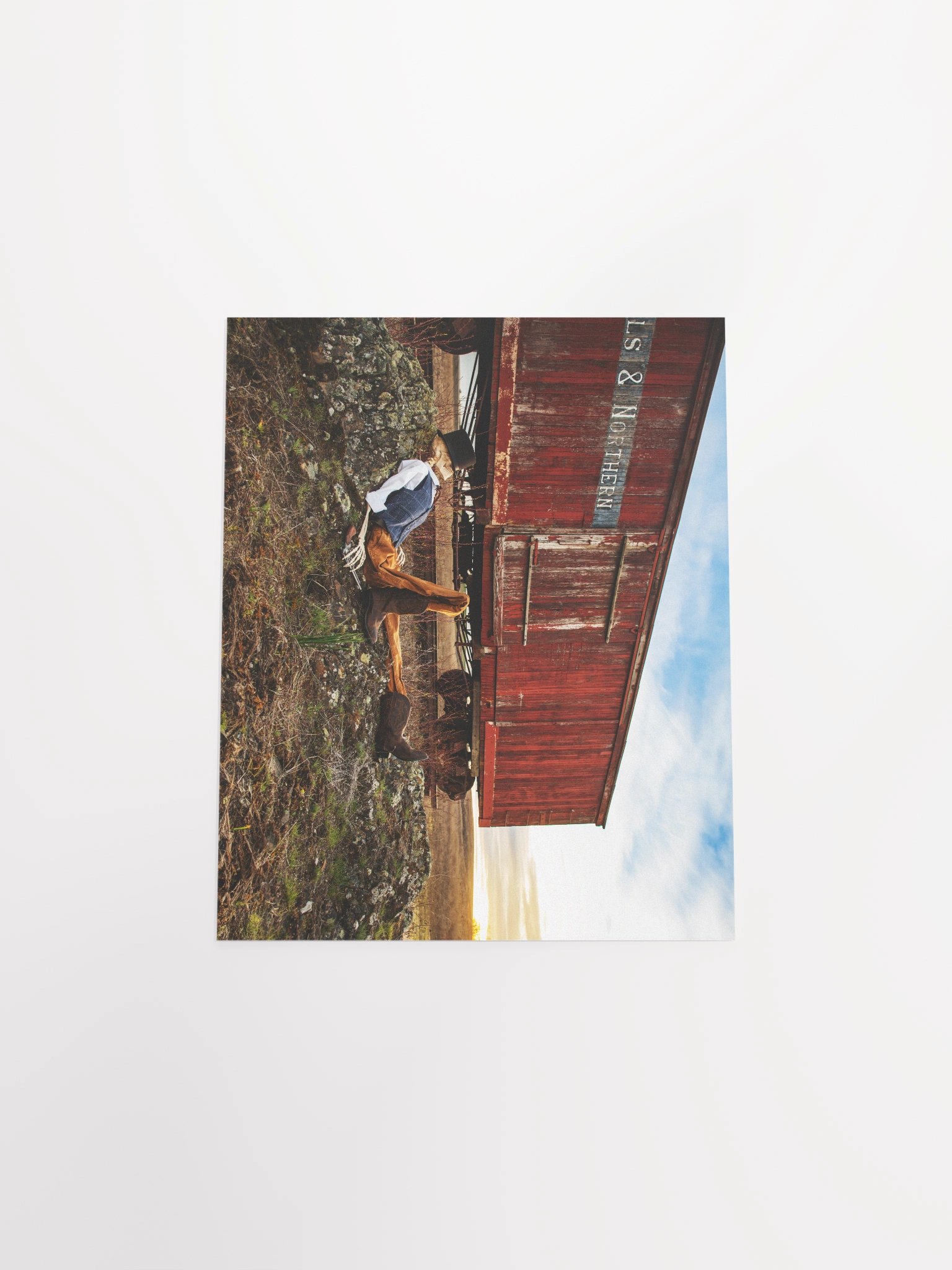 "Waiting for the Train" Ft. Mori - 8x10 Matte Print product image (5)