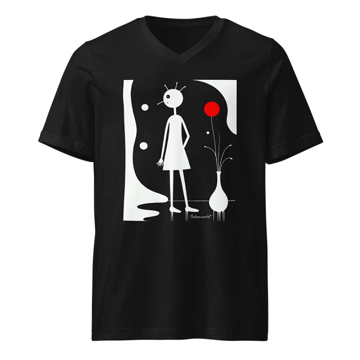Bella+Canvas Short Sleeve V-Neck Jersey T-Shirt product image (1)