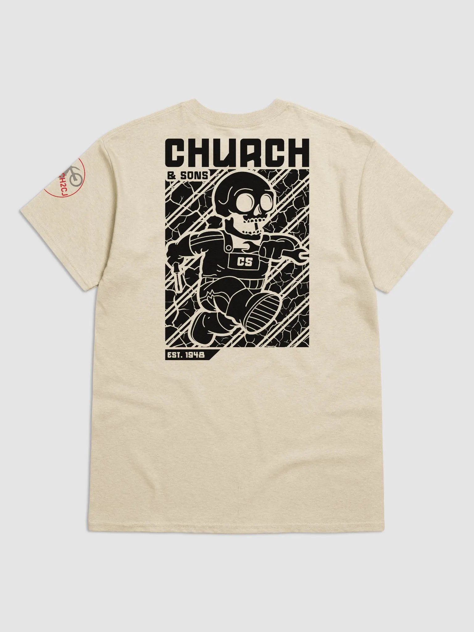 Church and Sons Running Man Tee product image (1)