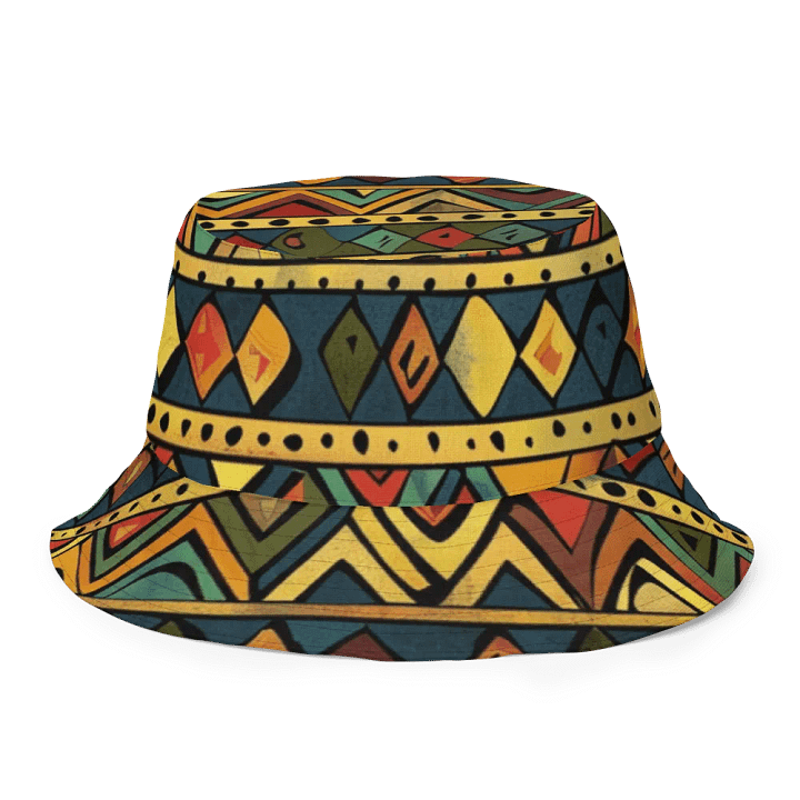 Double the Style: African Tribal Patterns Reversible Bucket Hat product image (1)