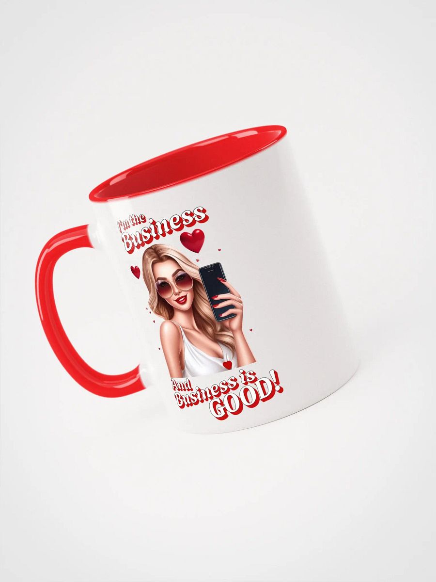 I'm The Business - Social Media Influencer - Ceramic Mug with Color Inside - v2 product image (24)