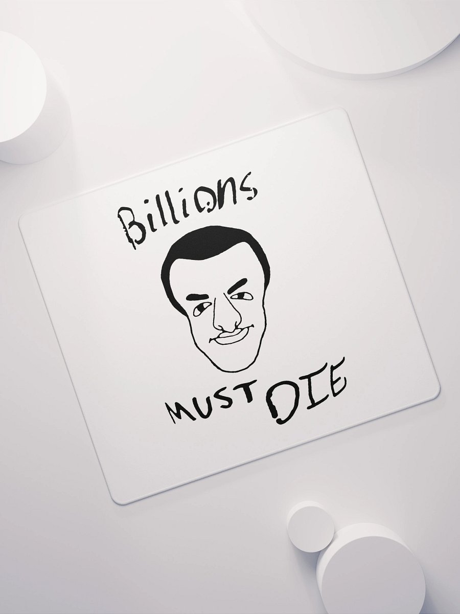 Billions Must Die Gaming Mouse Pad product image (7)