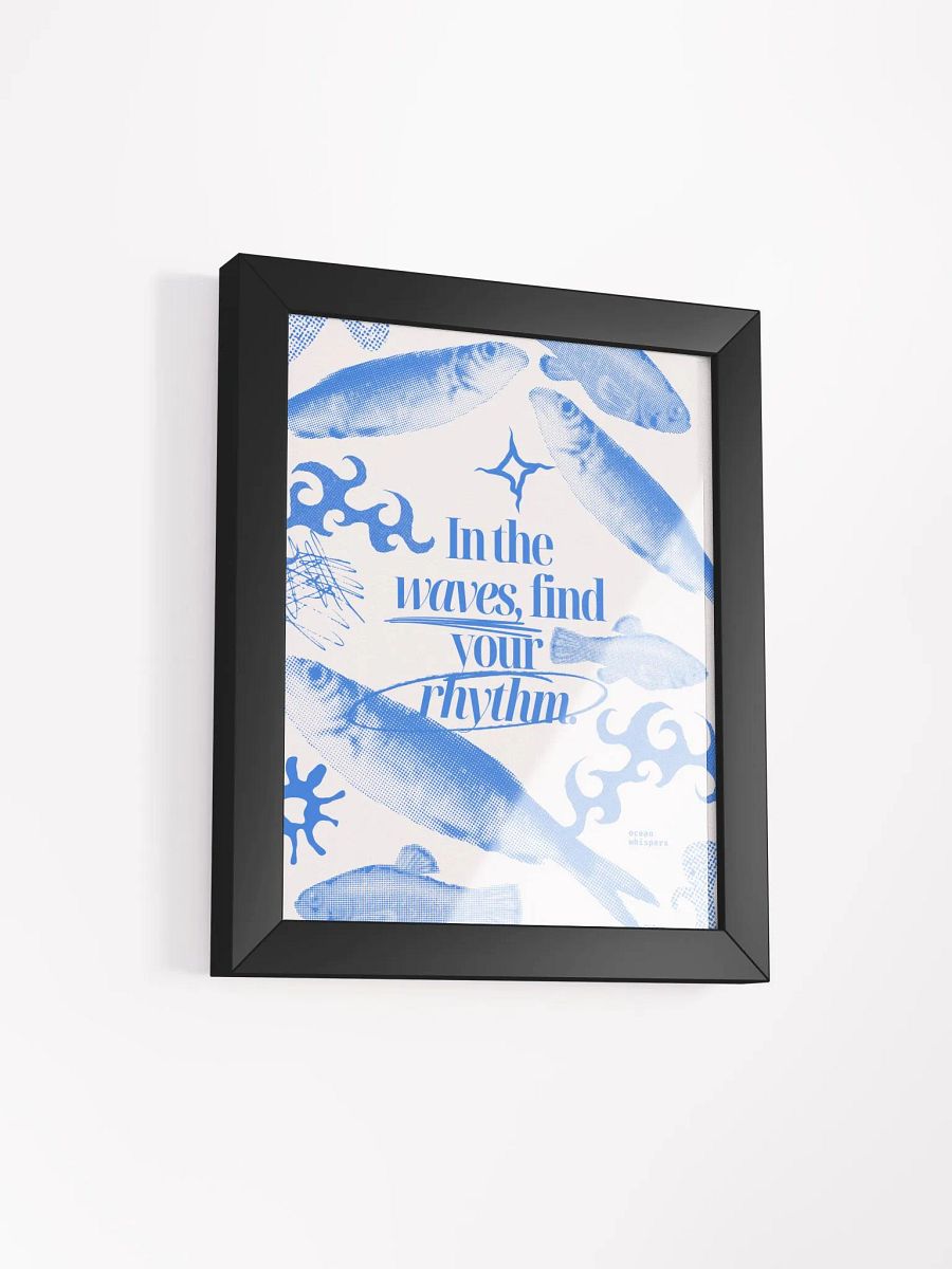 Rhythmic Ocean Dreams Framed Poster product image (8)