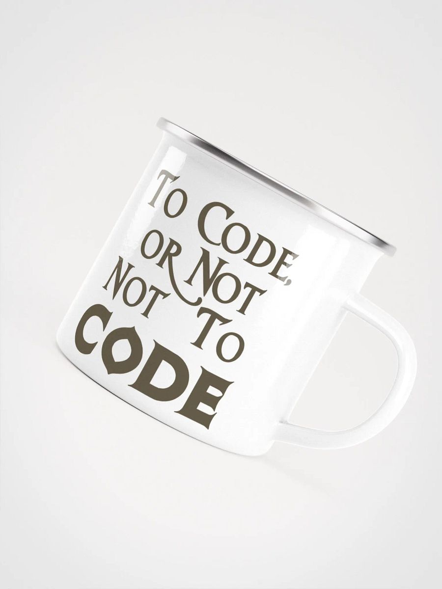 The Coder's Soliloquy Mug: To Code or Not to Code product image (4)