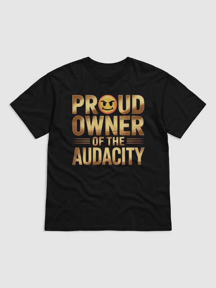 Audacious Attitude Gold Tee product image (1)