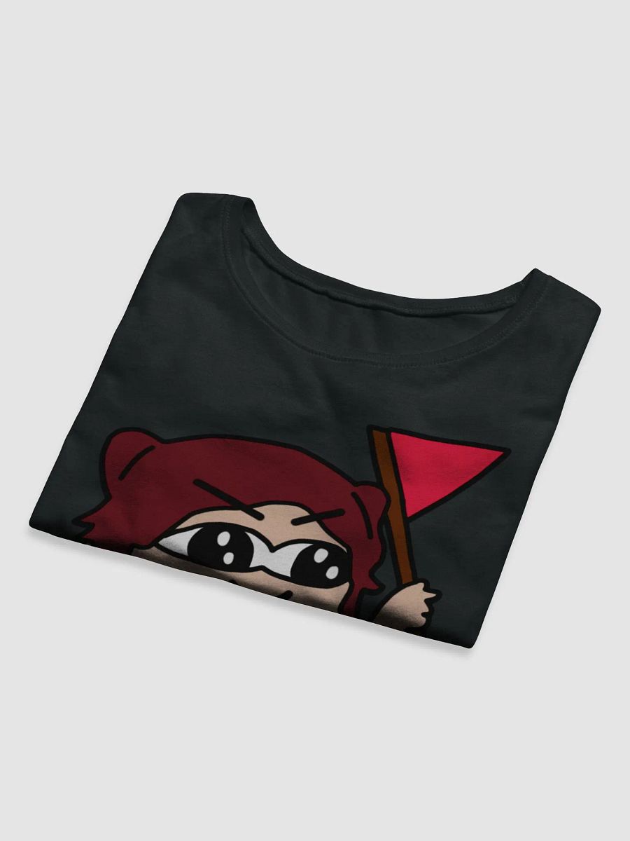 Tina Red Flag Full Crop Top product image (8)