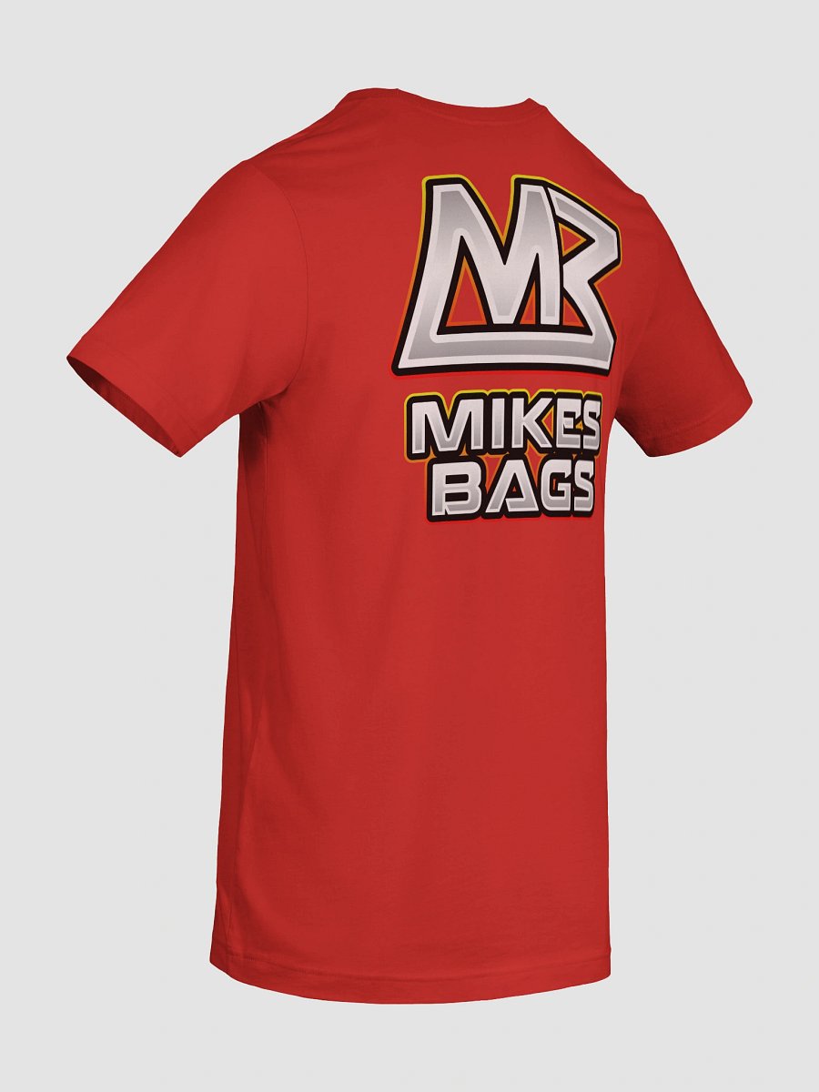 Bella+Canvas Mike's Bags Logo Supersoft T-Shirt Back Design product image (105)