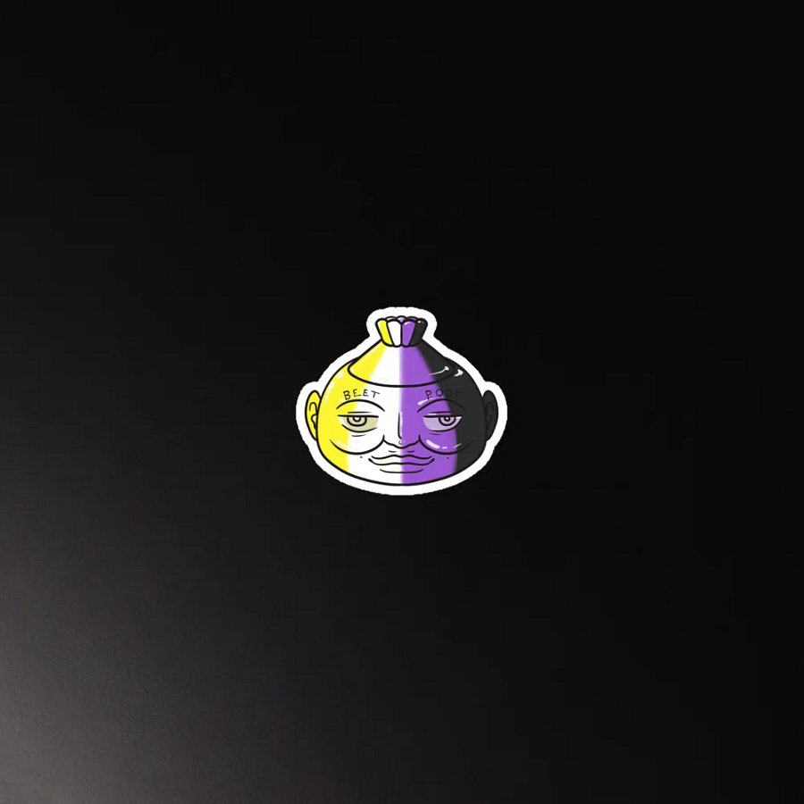 Nonbinary Poot magnets product image (4)