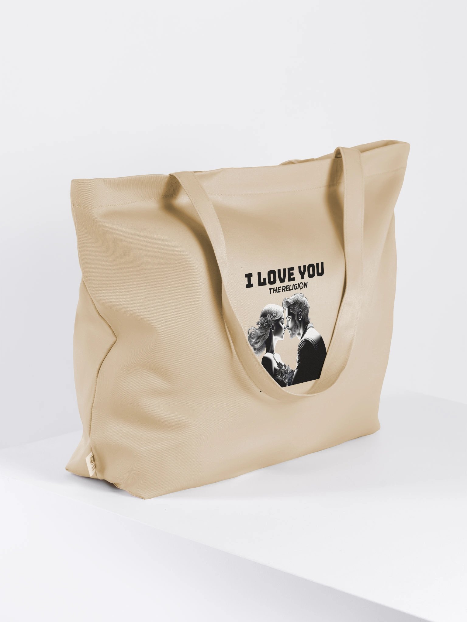 Romantic Blossom Organic Tote Bag product image (4)