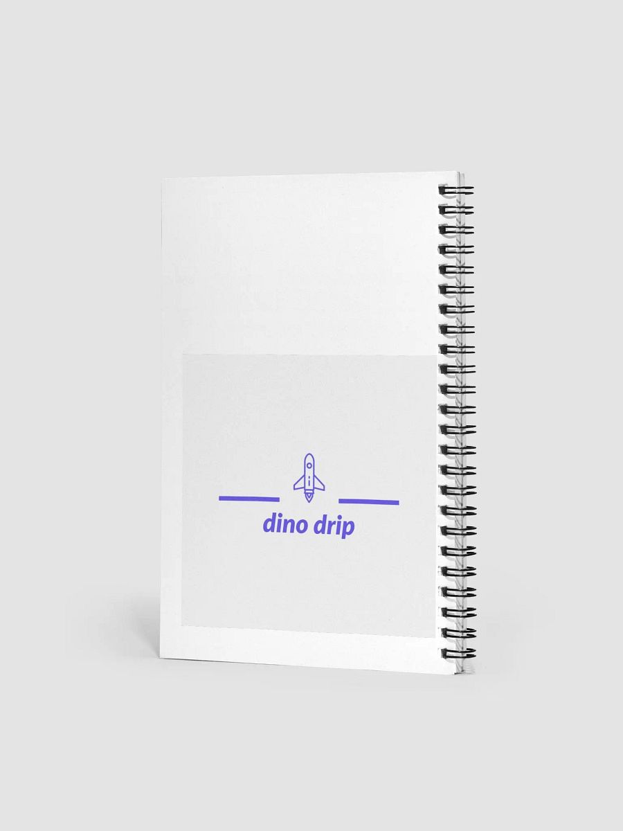 Dino Drip Note book product image (2)