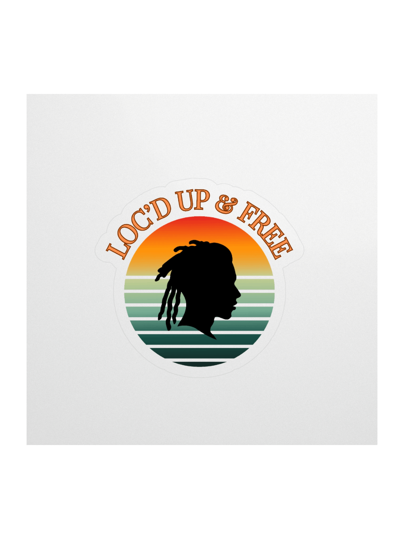 Loc'd Up & Free Sticker Set product image (1)