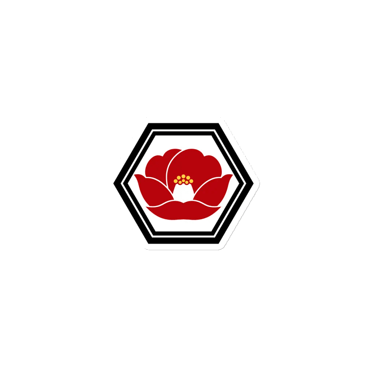 Nest of Smoke Tsubaki Emblem (Color) ✦ Die-Cut Magnets product image (1)