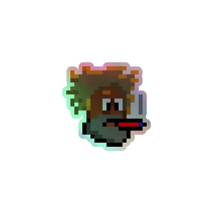Panik Holographic Sticker product image (2)
