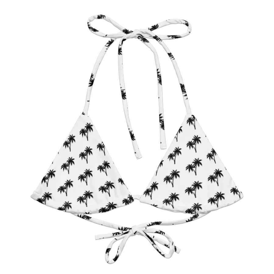 'Palm Tree' Padded Bikini Top product image (1)