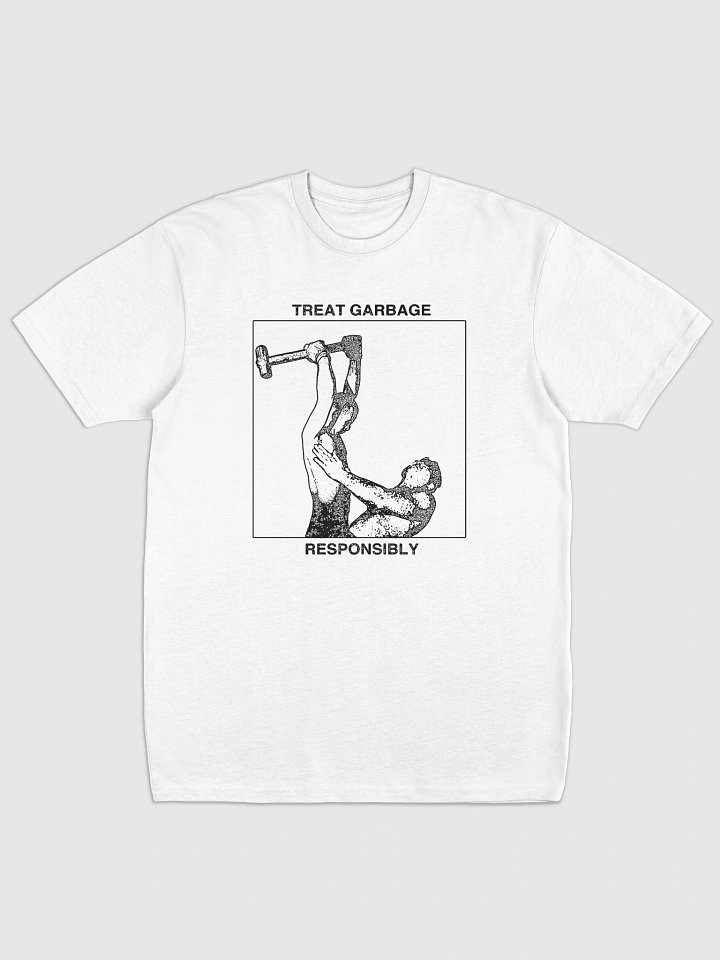garbage - tshirt white product image (1)