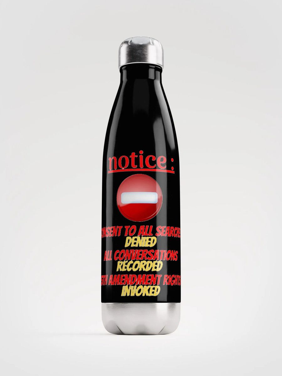 NOTICE : CONSENT TO ALL SEARCHES DENIED product image (1)
