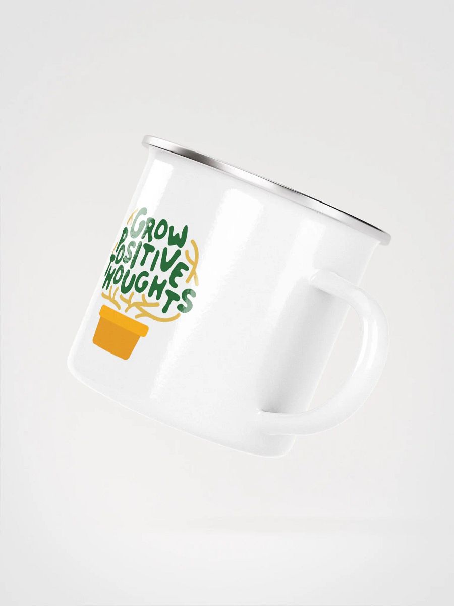 Grow Positive Thoughts Enamel Mug product image (3)