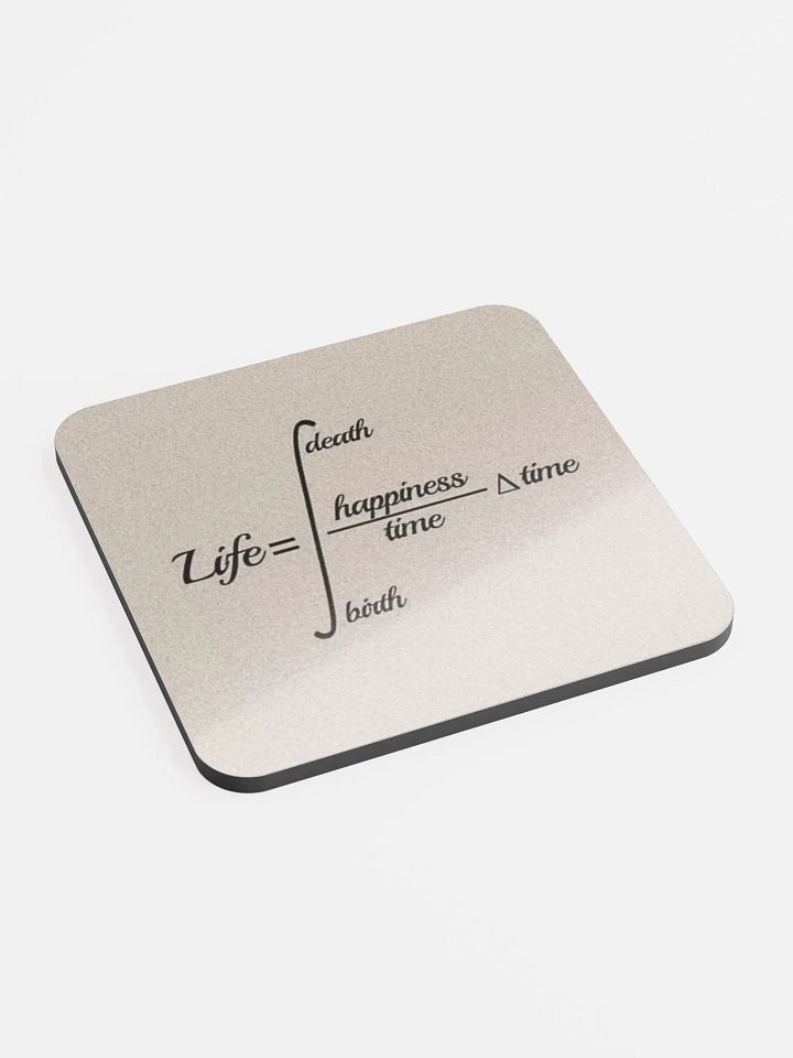 Equation of Life Cork Coaster product image (2)