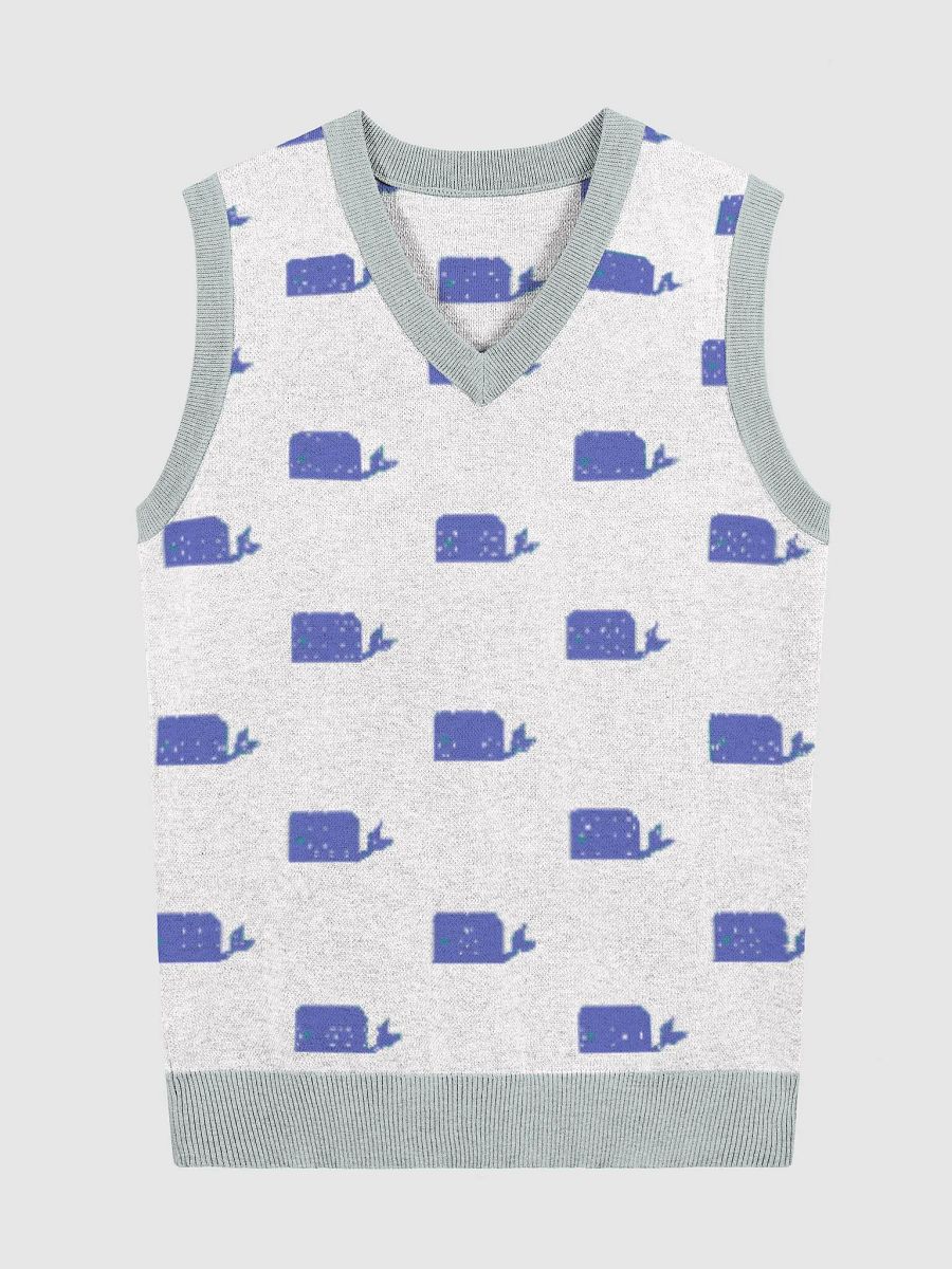 Whale Song V-Neck Vest product image (3)