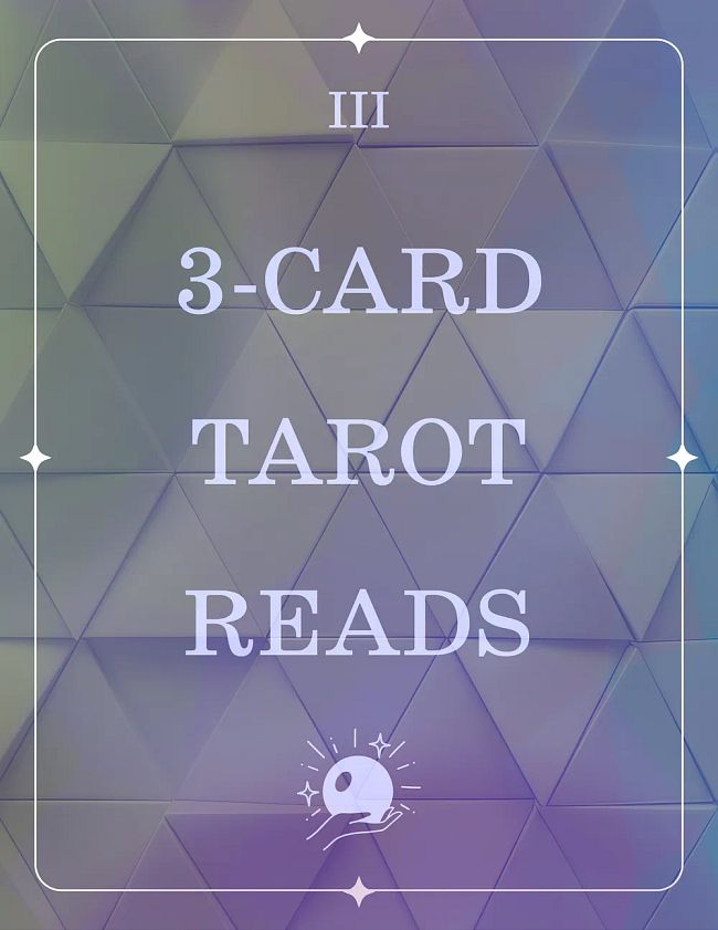 3-CARD TAROT READINGS