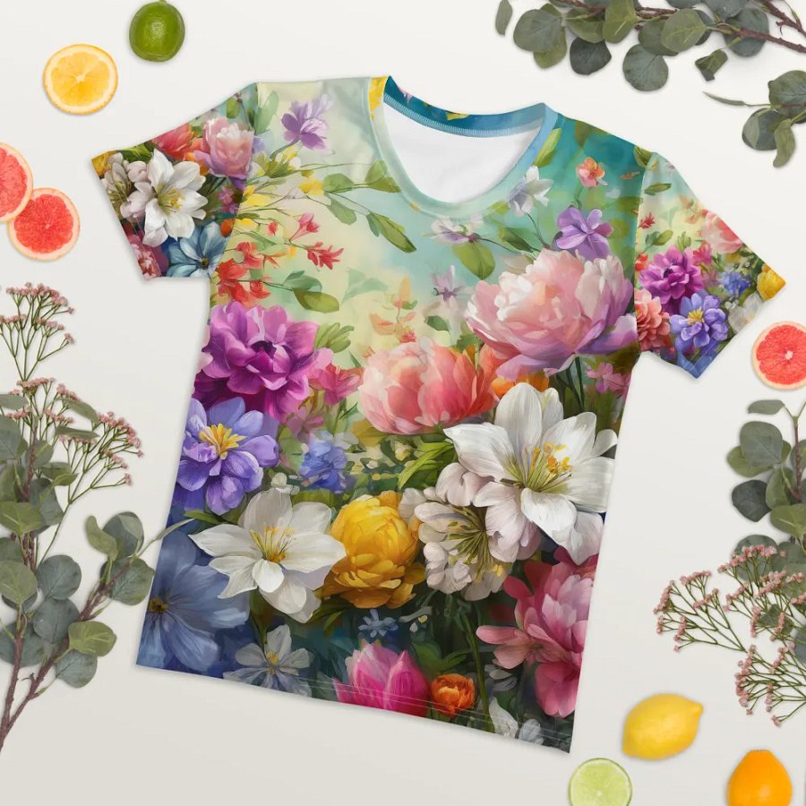 Spring Floral Tshirt for Women product image (4)