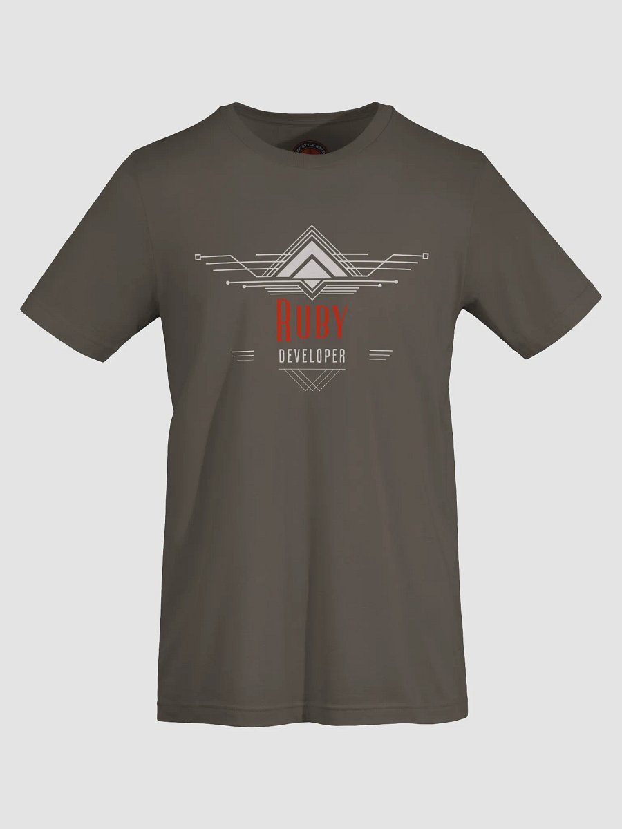 Ruby Developer Code Artisan - Bella+Canvas Unisex T-Shirt (Super Soft Classic Fit) product image (5)