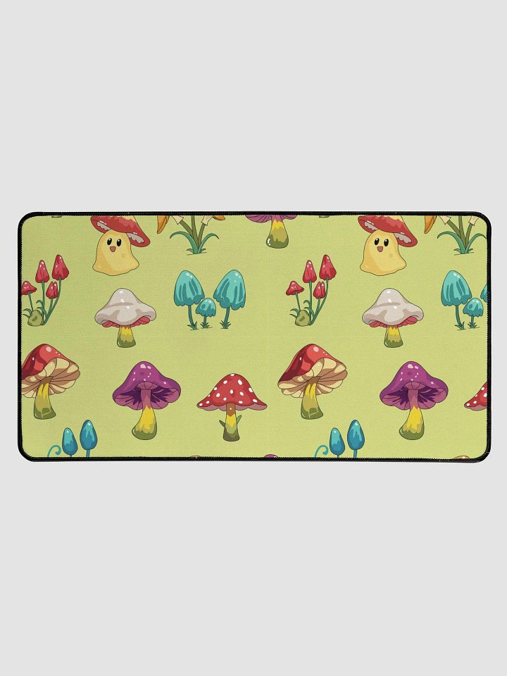 Whimsical Mushrooms Desk Mat product image (1)