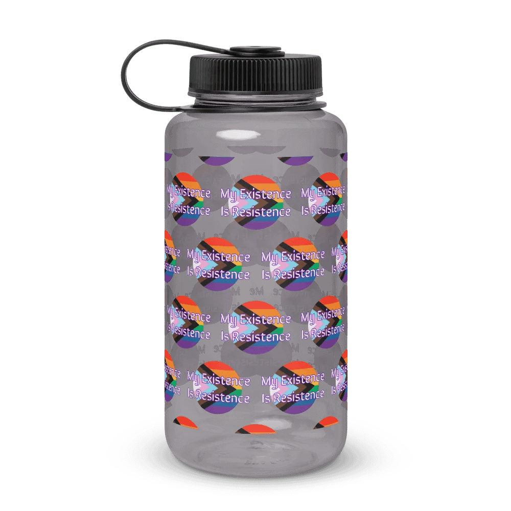 Resistors, My Existence is Resistance, Water Bottle product image (1)