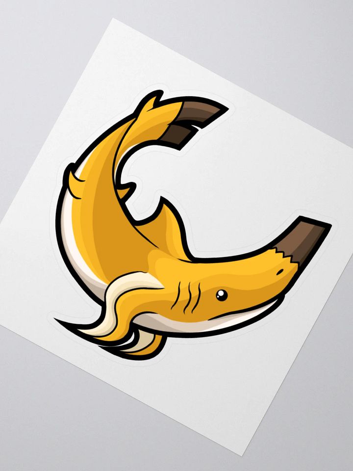 Banana Shark Sticker product image (2)