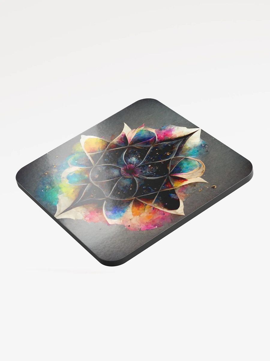 Mandala Magic Glossed Cork Coaster product image (3)