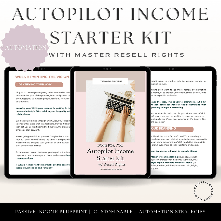 DFY Income on Autopilot with Resell Rights! product image (1)