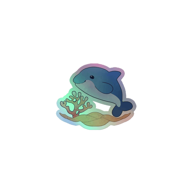 Chibi Dolphin Sticker! product image (1)