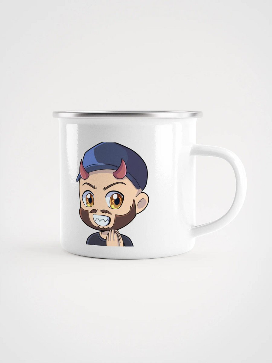 Evil Jonny enamel mug product image (1)