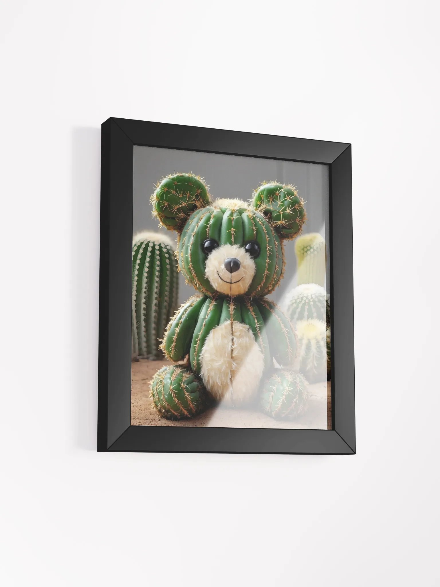 Cacti Teddy: Whimsical Desert Art product image (3)