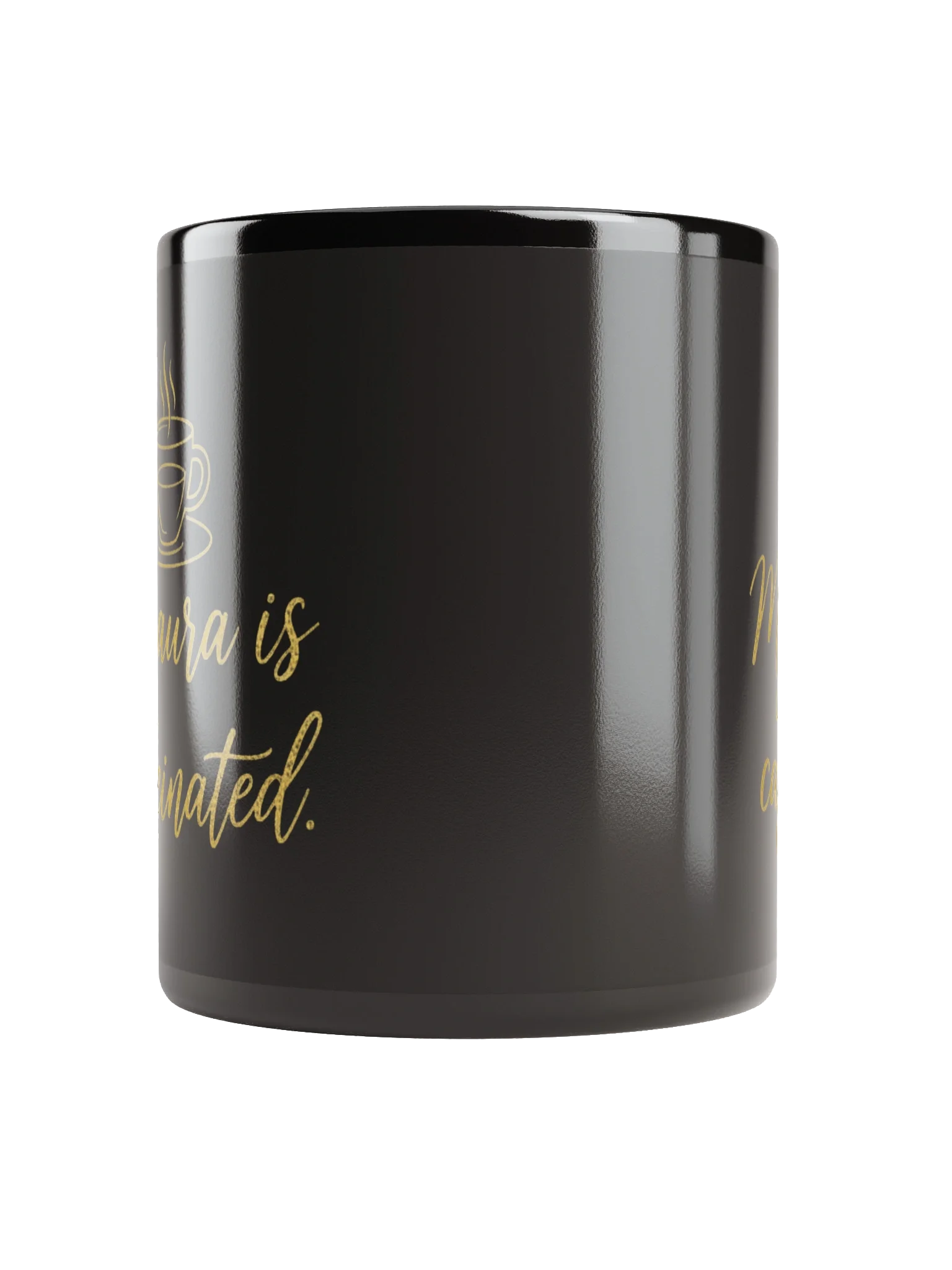 My Aura is Caffeinated Coffee Mug - Sassy Morning Mindset Cup product image (5)