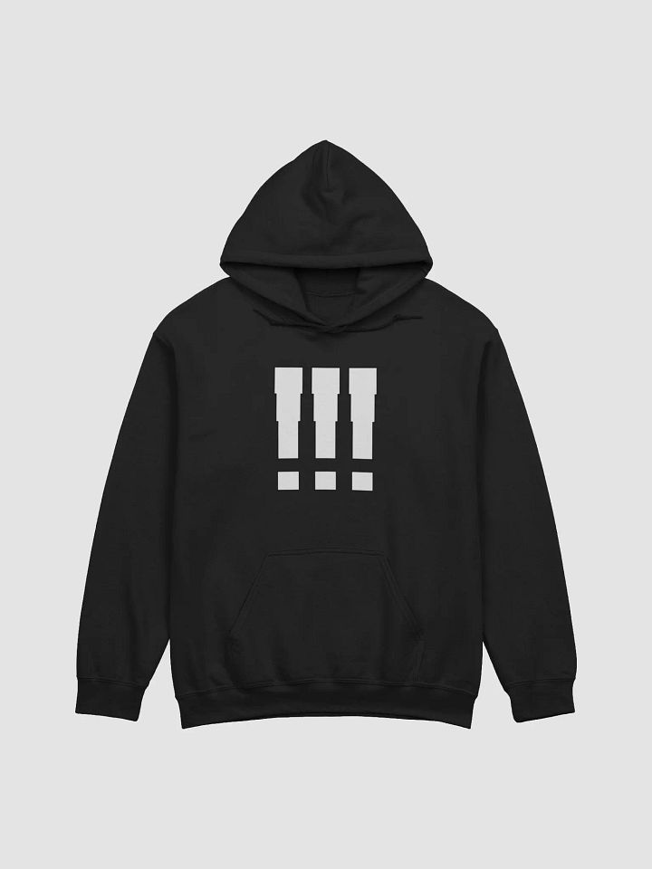 !!! | Black/White Standard Hoodie product image (1)