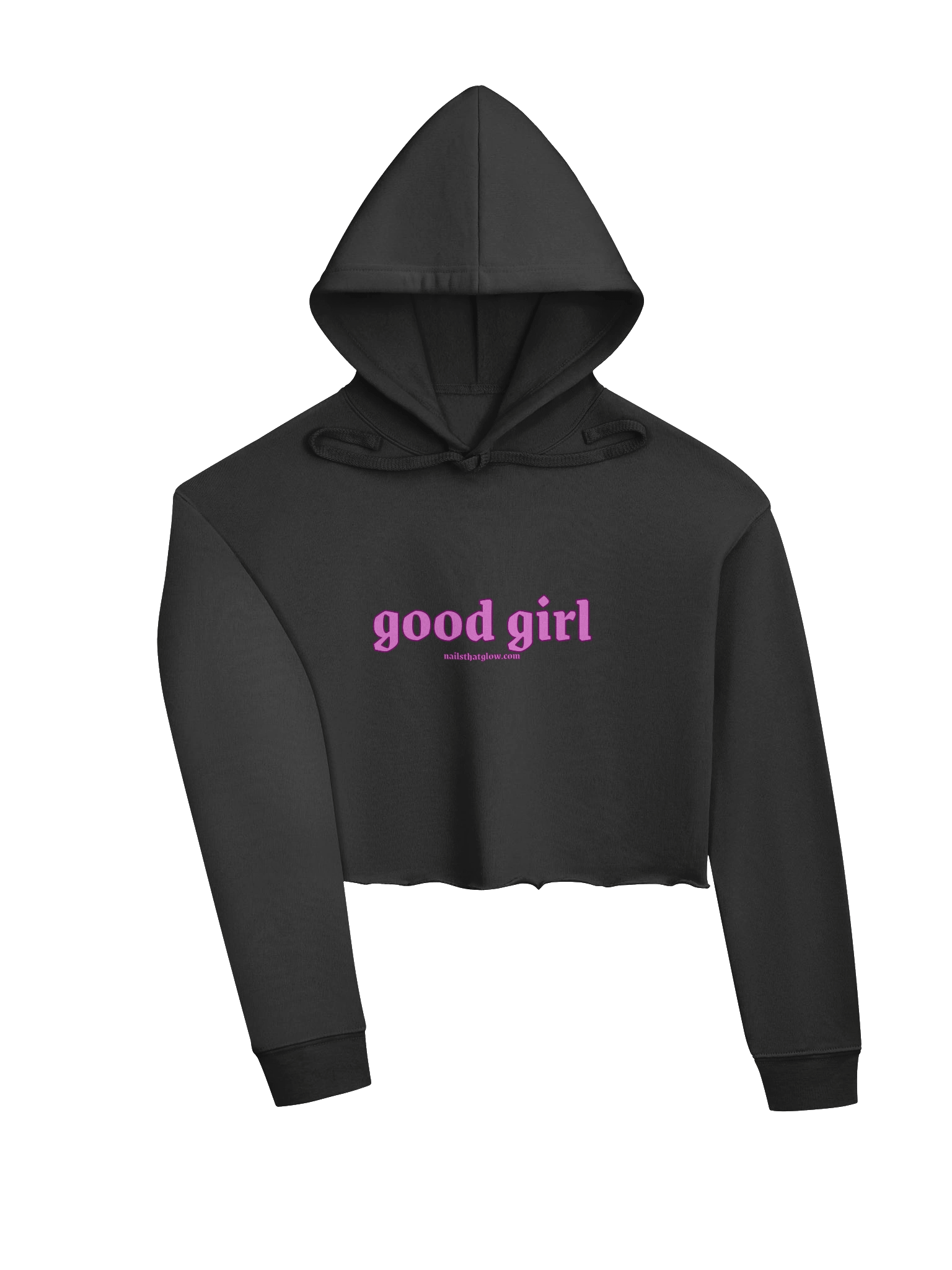 good girl crop hoddie product image (3)