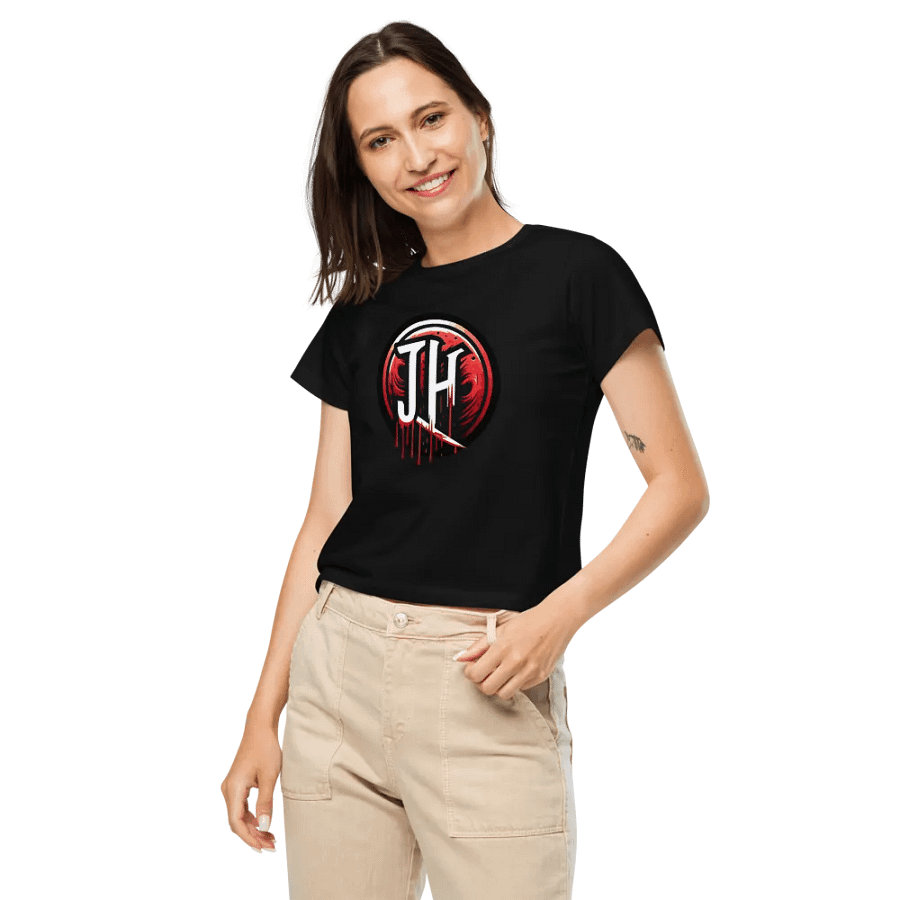 JH Women's High Waisted Tee product image (8)
