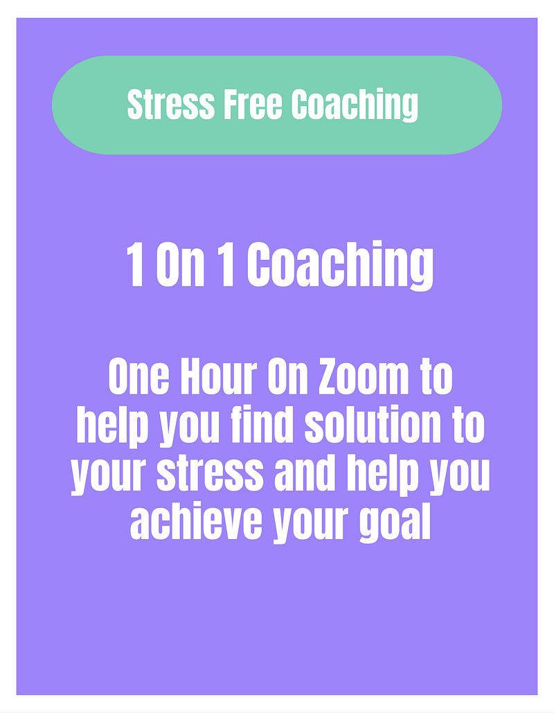 Stress Free Coaching
