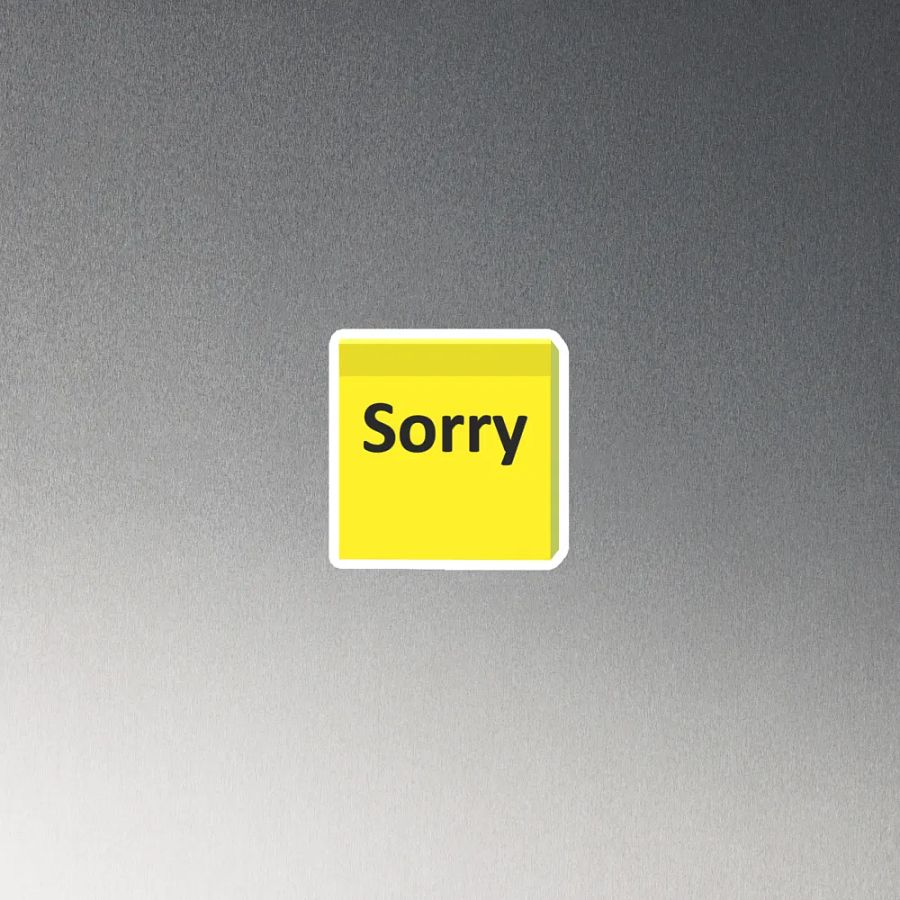 Sorry Magnet product image (2)